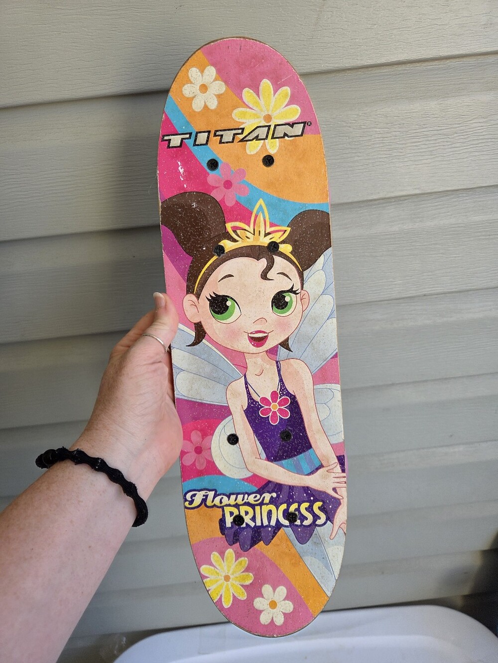 Titan Flower Princess Skateboard for Kids small gently used